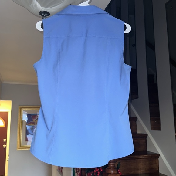 🌺 ExpressStretch Sleeveless Top Sz 12 - Picture 3 of 7